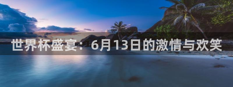 亚洲杯比赛直播：世界杯盛宴：6月13日的激情与欢笑